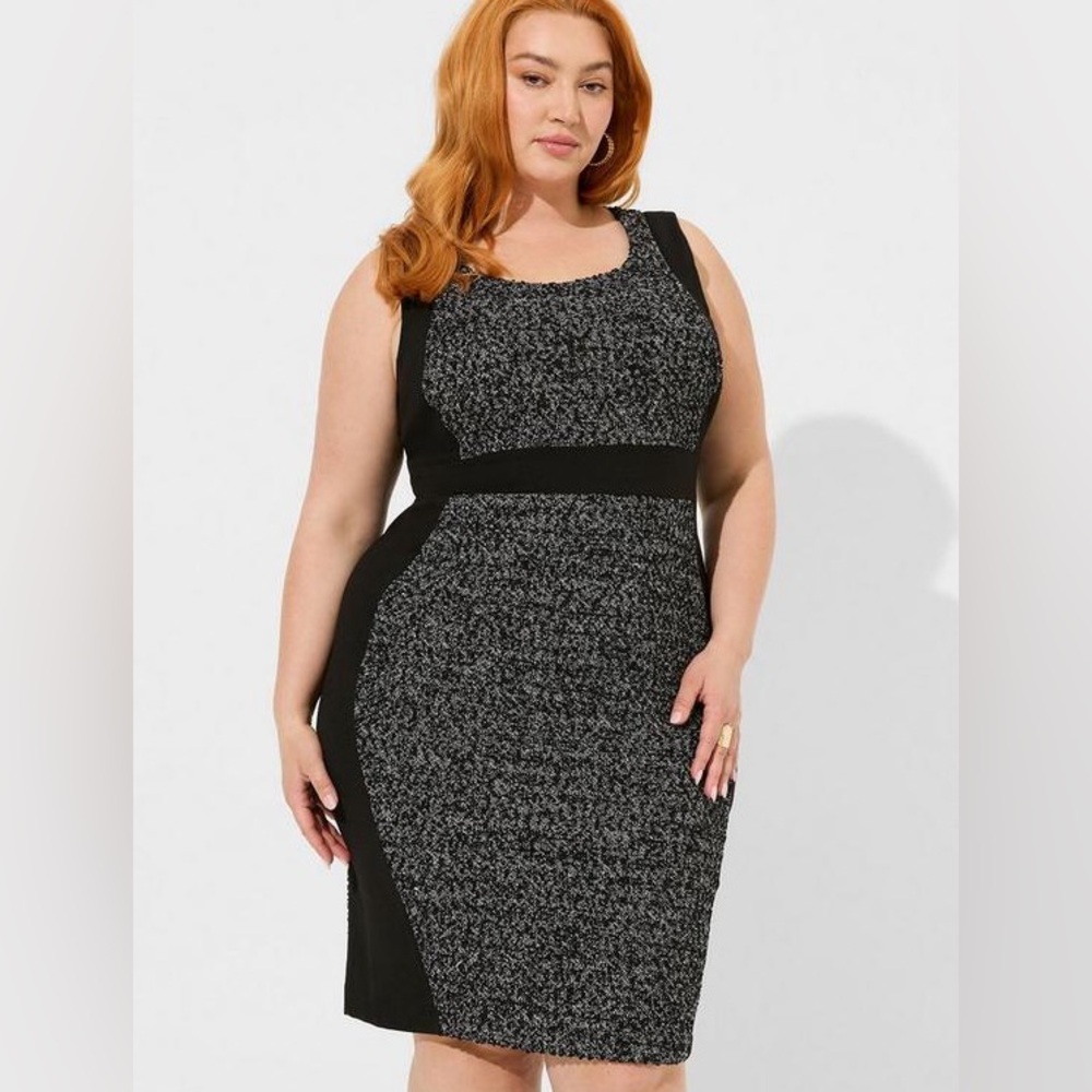 Elegant Black and Gray Women's Dress